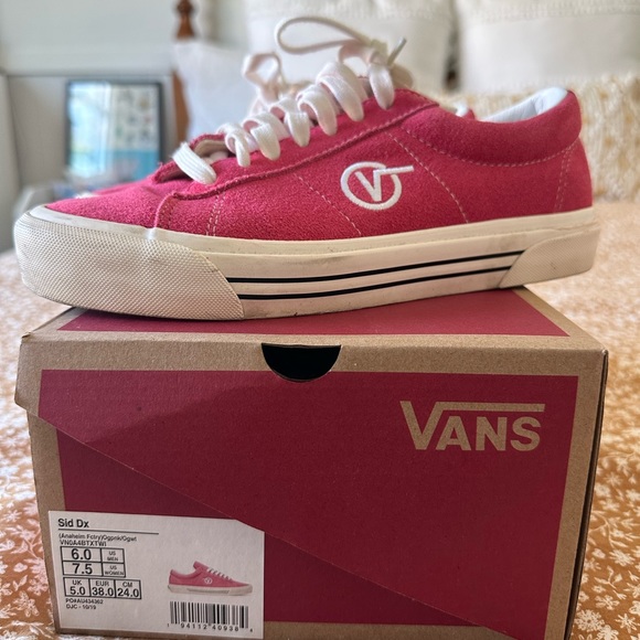 VANS Pink Sid Dx Womens - Picture 2 of 10